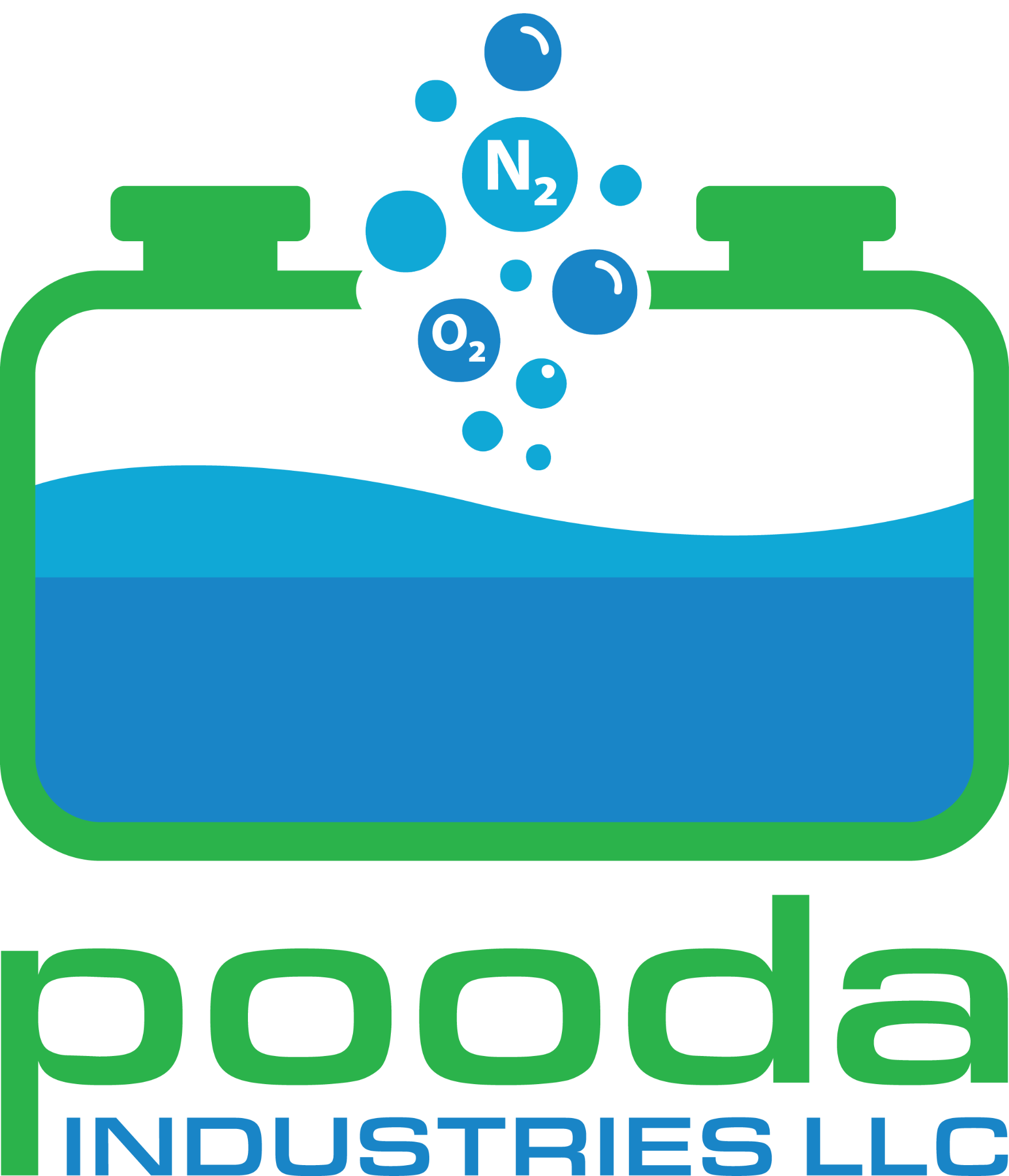 Pooda Industries Logo and Brand Identity - 1